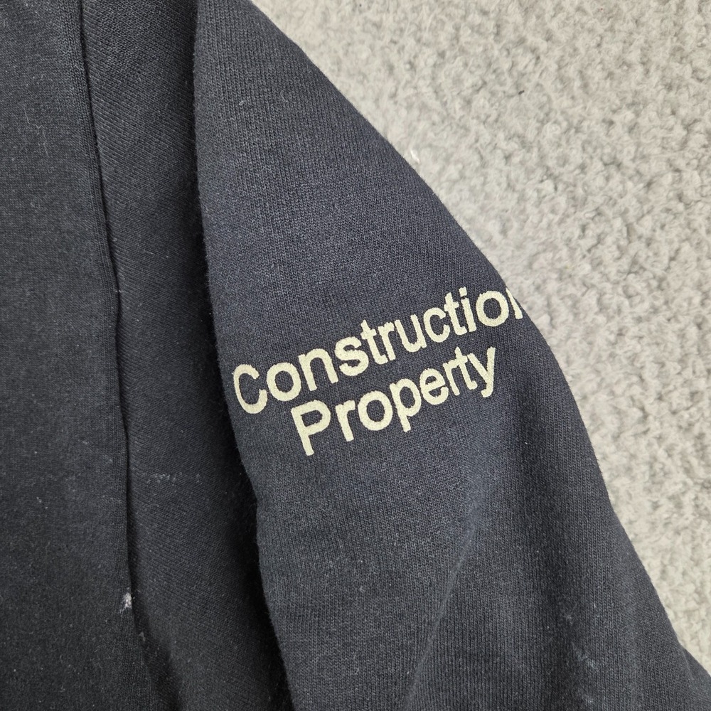 Camber Thermal Lined Zip Hoodie Small Black USA Made Heavyweight Workwear - Picture 3 of 15